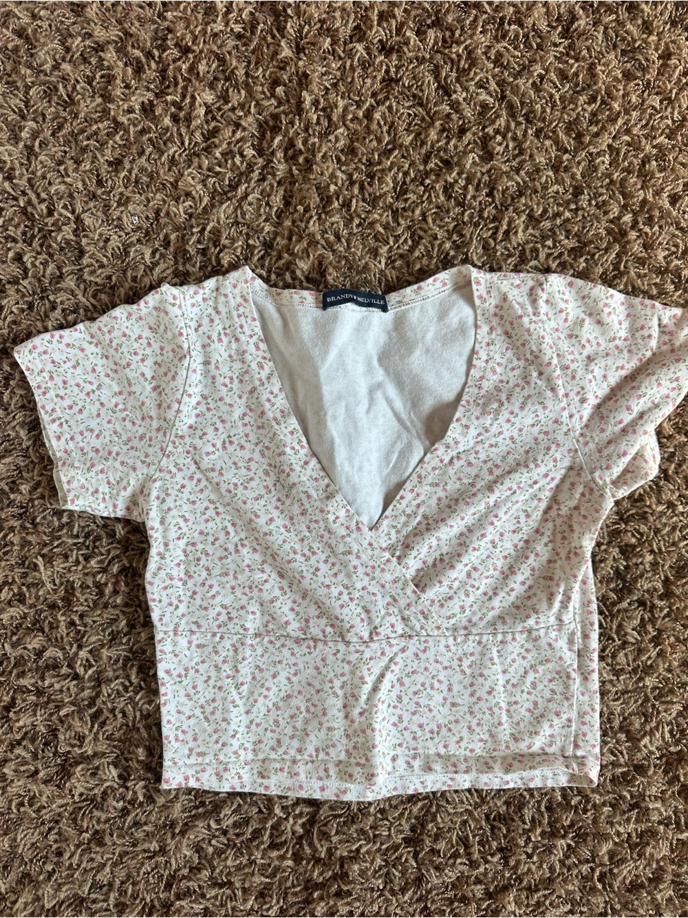 BRANDY MELVILLE Amara Floral Top